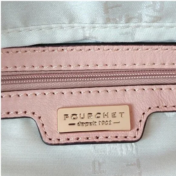 Maison Pourchet Powder Pink Buttery Soft Leather Bag Made in France Like New! 😍 - Picture 14 of 15